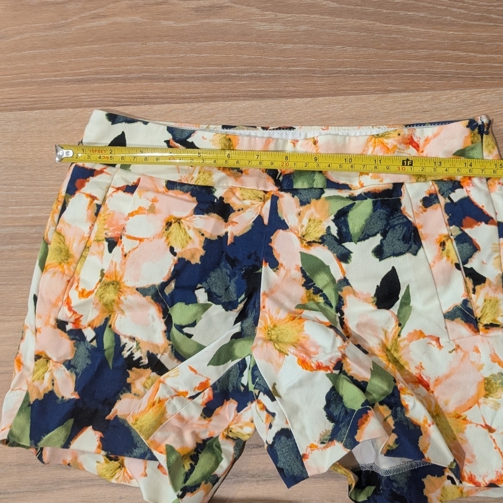 J. Crew Yellow and White Floral Shorts - Picture 5 of 6
